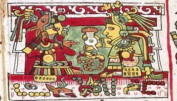 mixtec nobles enjoying a cup of xocolatl mixtec nobles enjoying a cup of xocolatl
