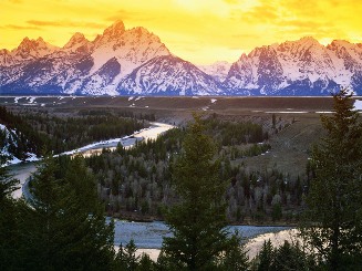 spectacular mountain view