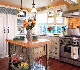 green and eco friendly kitchen